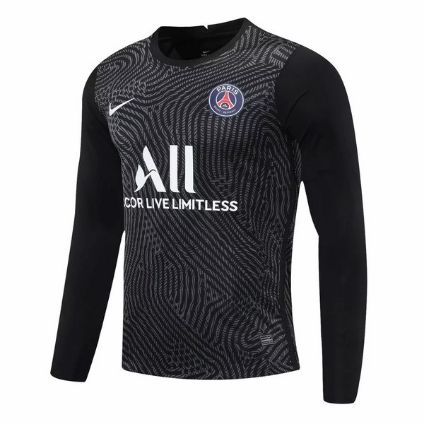 Camiseta Paris Saint Germain ML Portero 2020-2021 Negro
